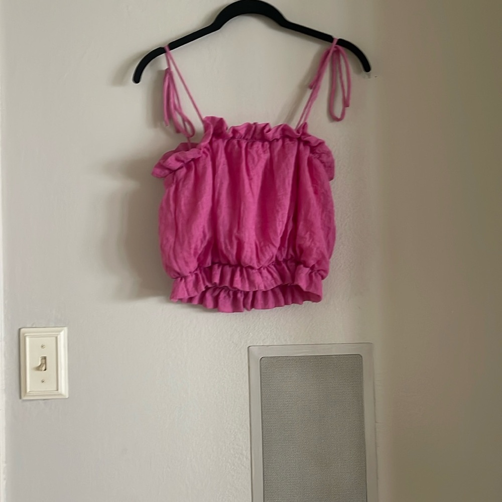 Pink summer top